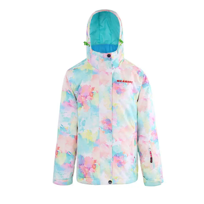 HOTIAN Girls Colorful Winter Warm Snowboard Ski Jacket HOTIAN