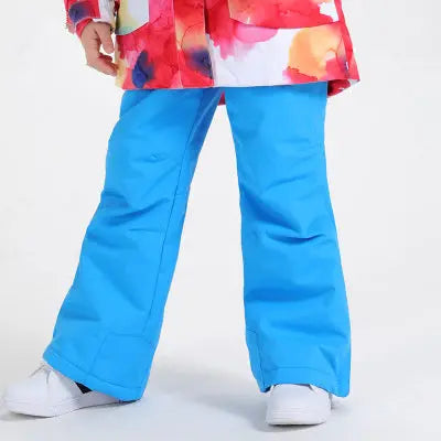 HOTIAN Kids Windproof Waterproof Ski Pants HOTIAN