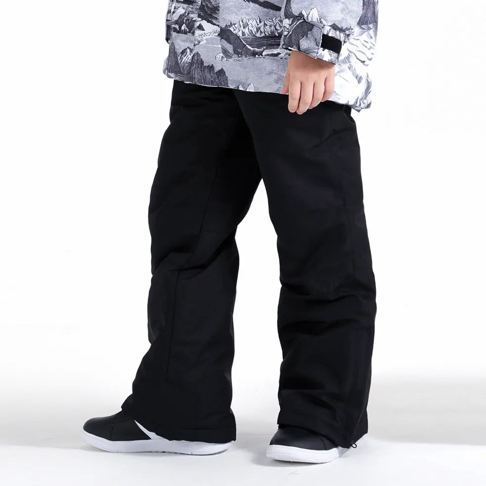 HOTIAN Kids Windproof Waterproof Ski Pants HOTIAN