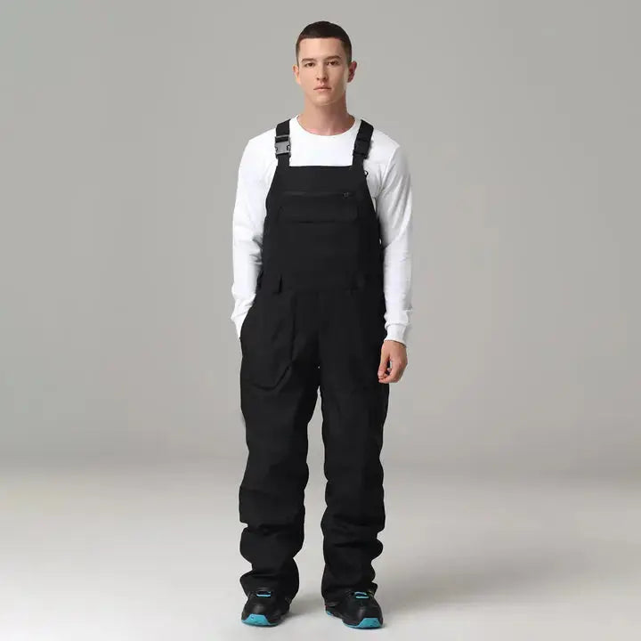 Mens Snow Bibs Chest High Snow Bib Overalls Essential Insulated Bib  Overalls Ski Pants Snowboarding Overalls Winter - AliExpress