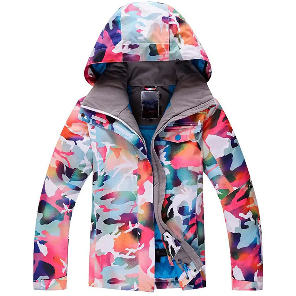 Women Ski Snowboard Jackets Hotiansnow HOTIANSNOW