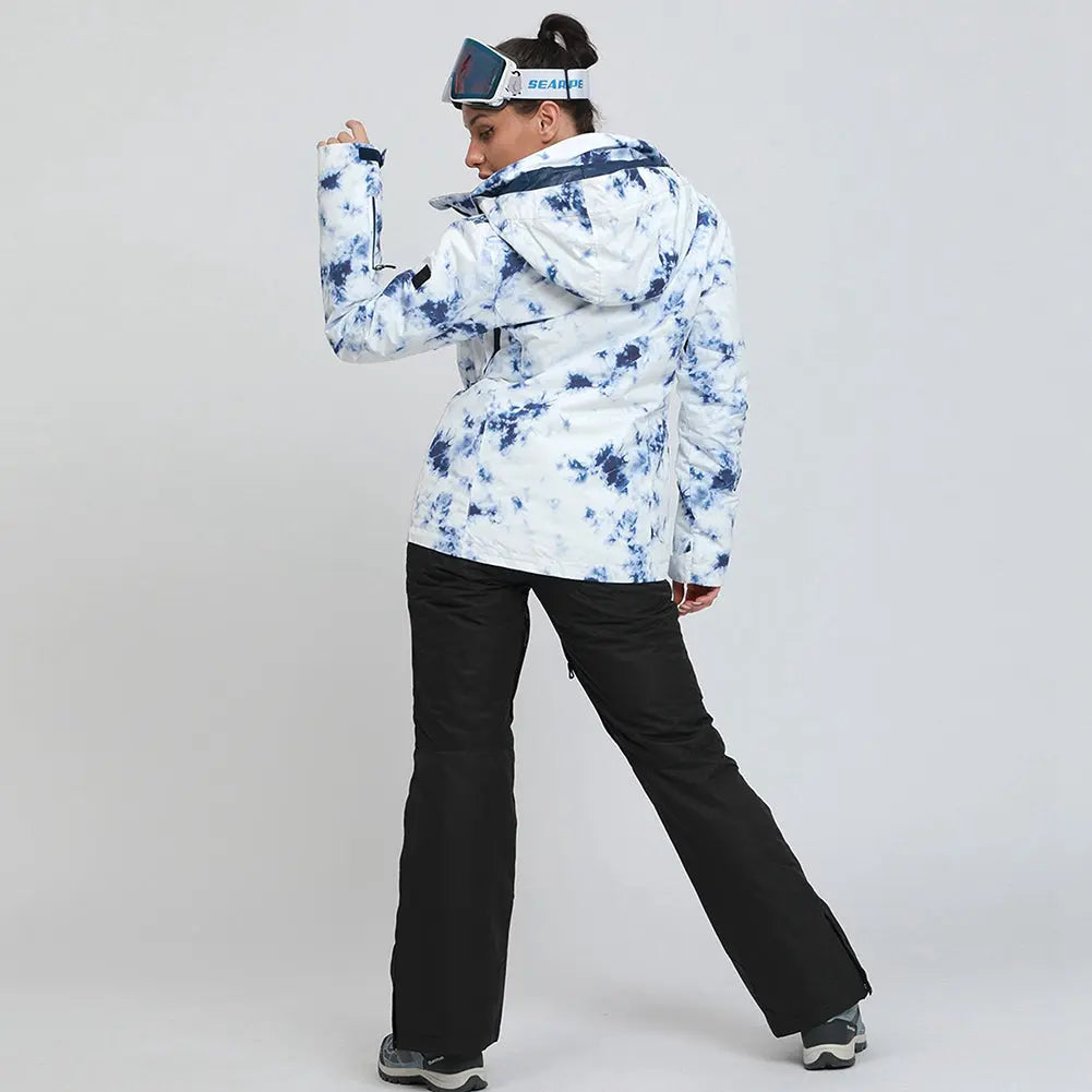HOTIAN Women's Ski Jacket and Pants Set HOTIAN