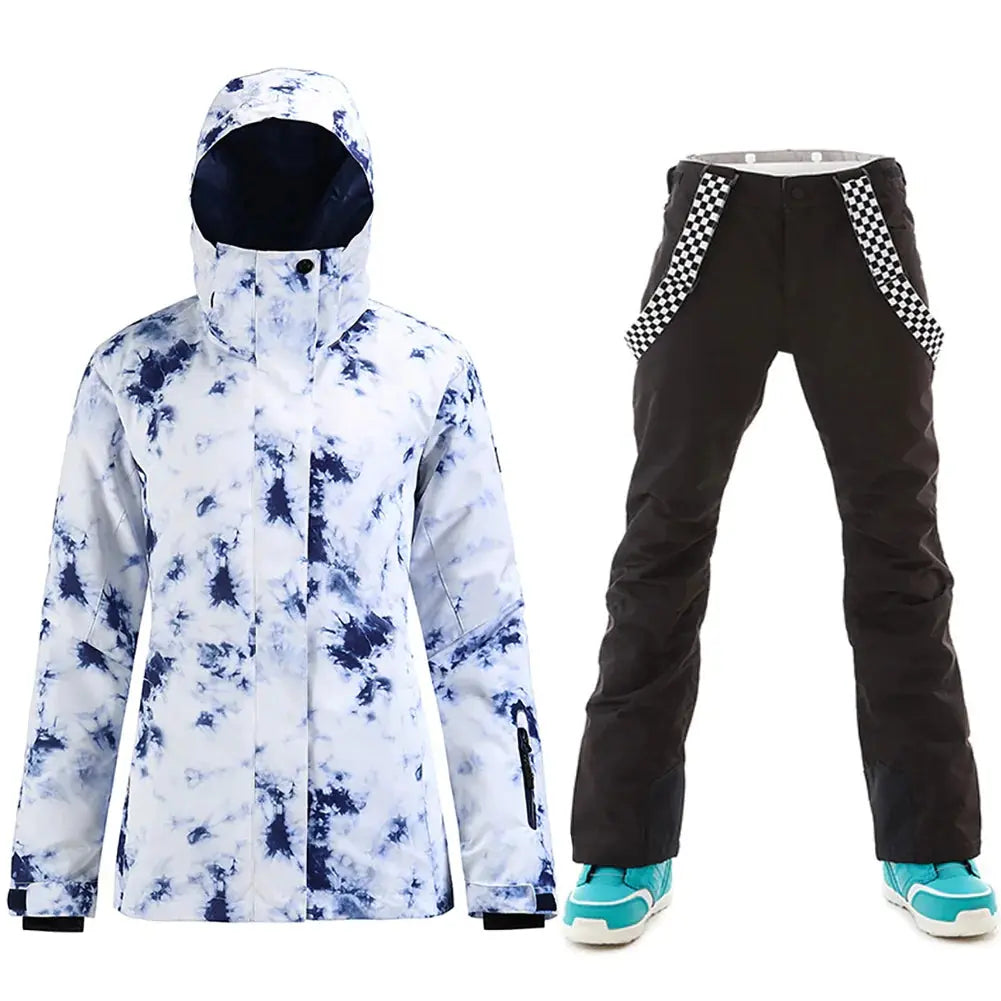 HOTIAN Women's Ski Jacket and Pants Set HOTIAN