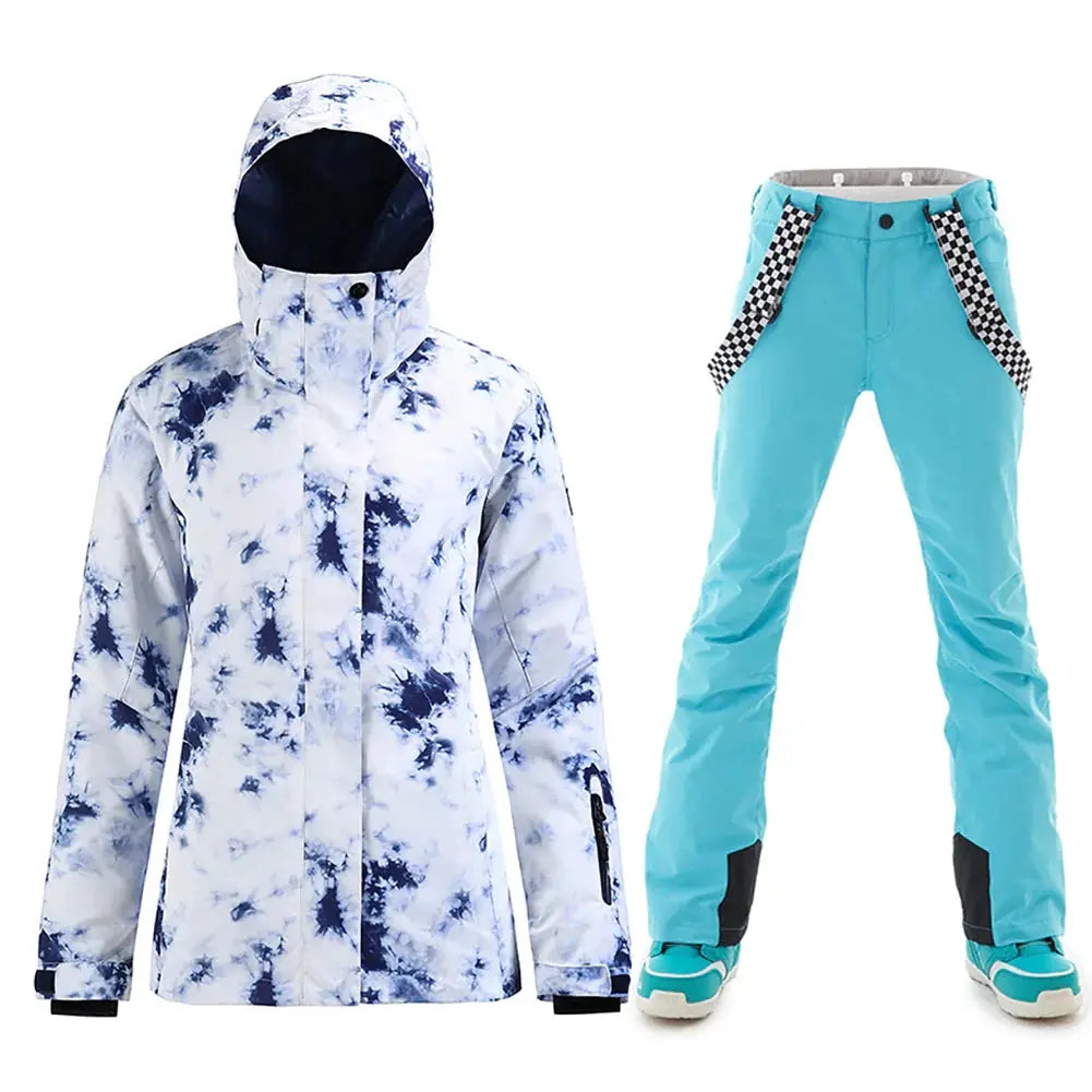 HOTIAN Women's Ski Jacket and Pants Set HOTIAN