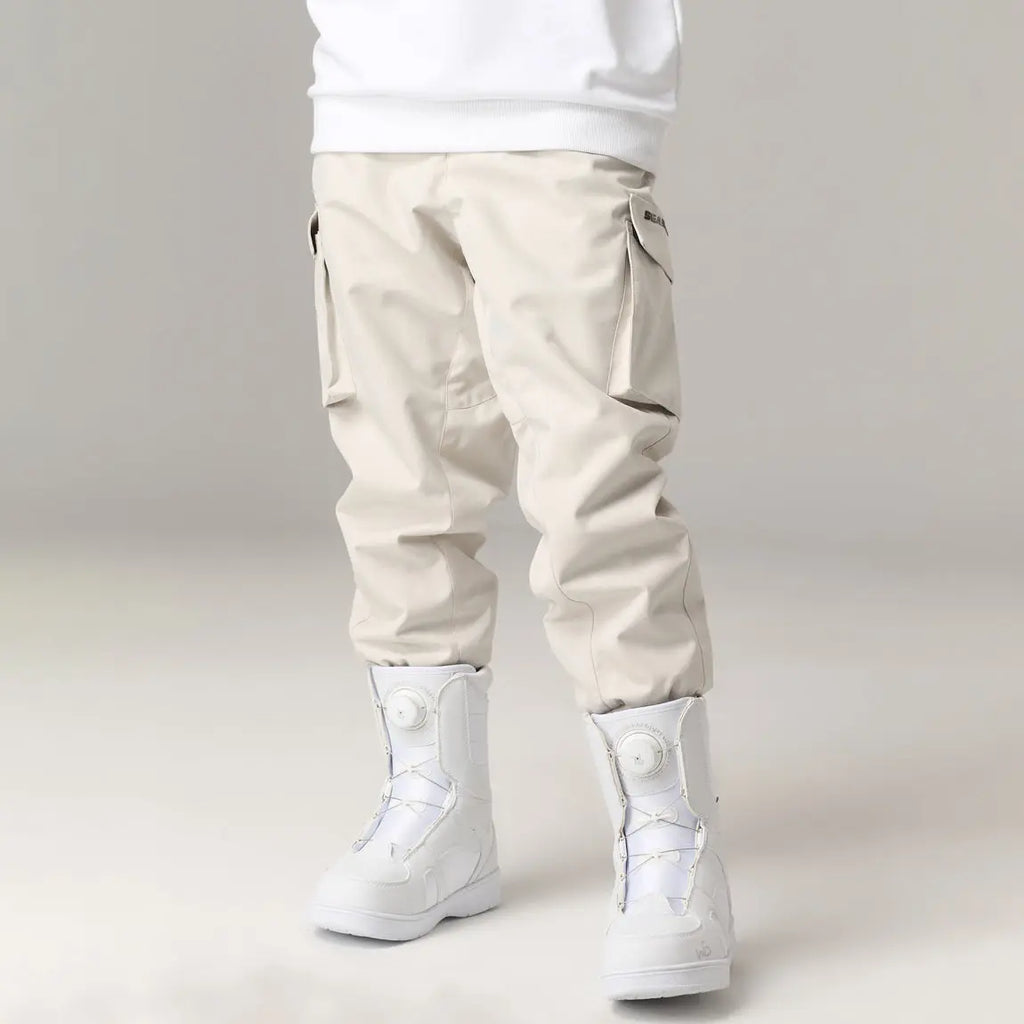 HOTIAN Women's Ski Pants With Big Pockets Tooling HOTIAN
