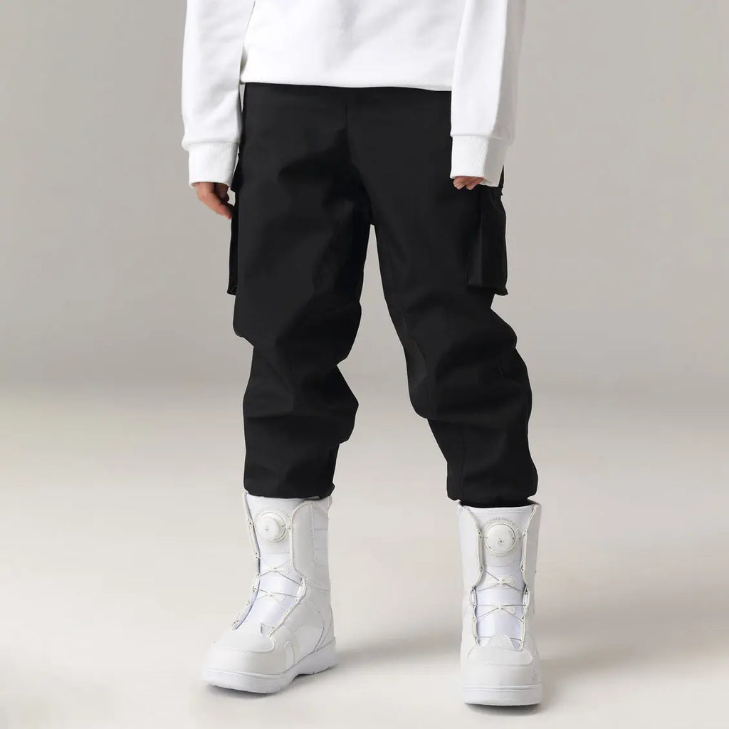 HOTIAN Women's Ski Pants With Big Pockets Tooling HOTIAN