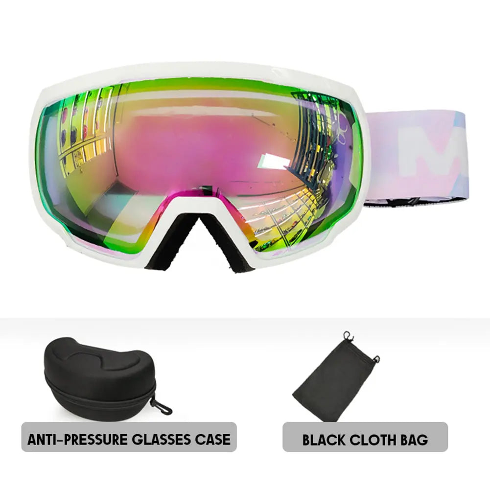 Hotian Dual Lens Snow Skiing Sports Goggles HOTIAN