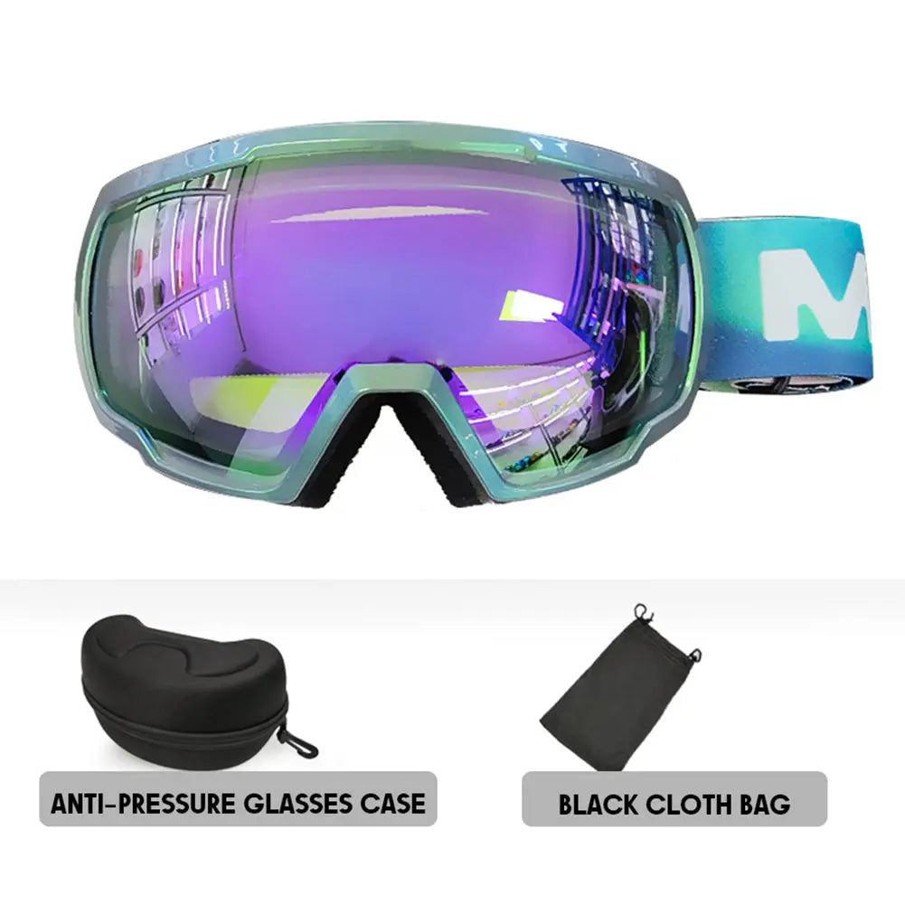 Hotian Dual Lens Snow Skiing Sports Goggles HOTIAN