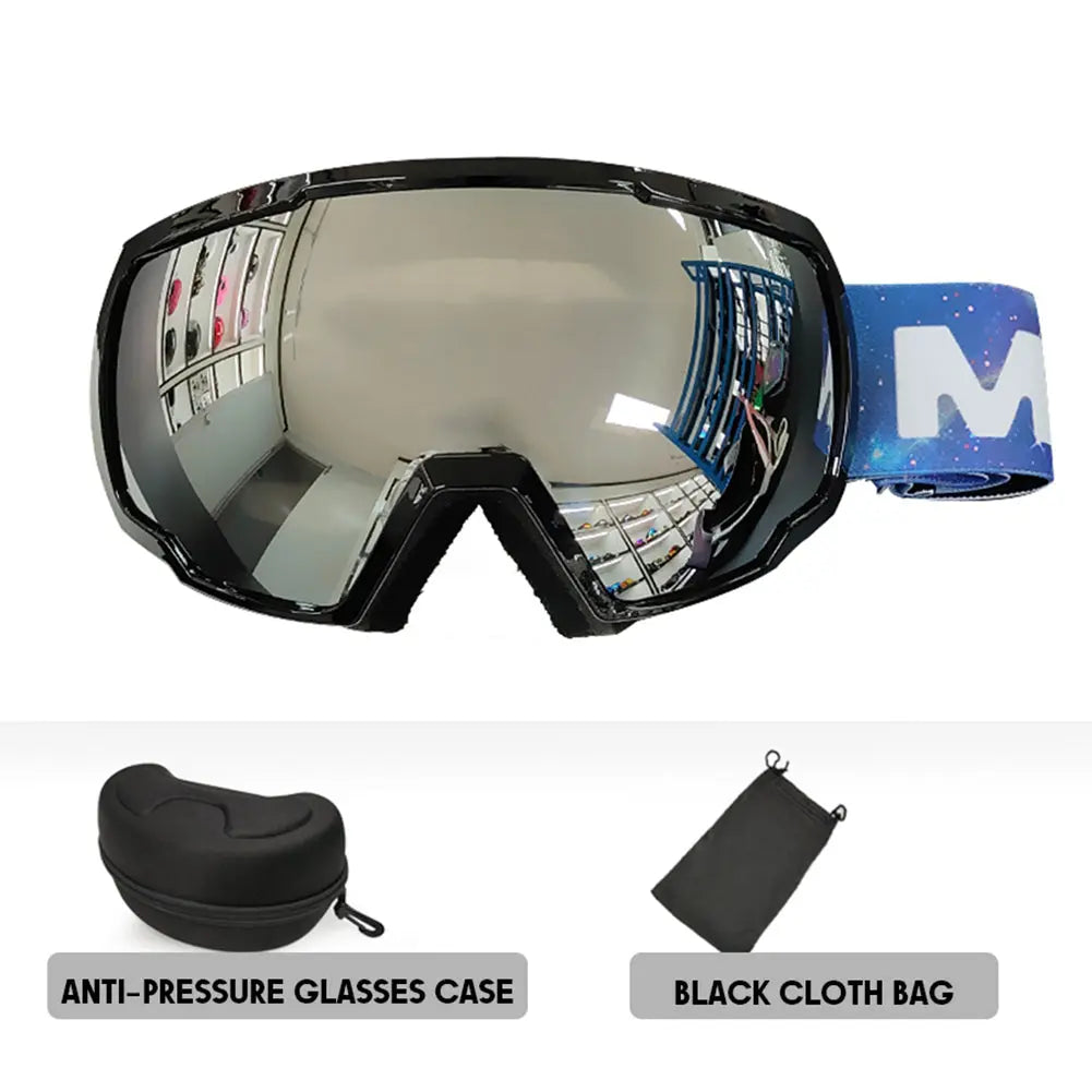 Hotian Dual Lens Snow Skiing Sports Goggles HOTIAN