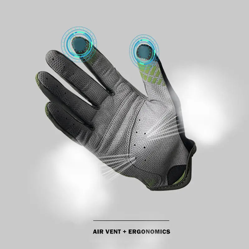 Hotian Suede Wipe Cycling Gloves HOTIANSNOW