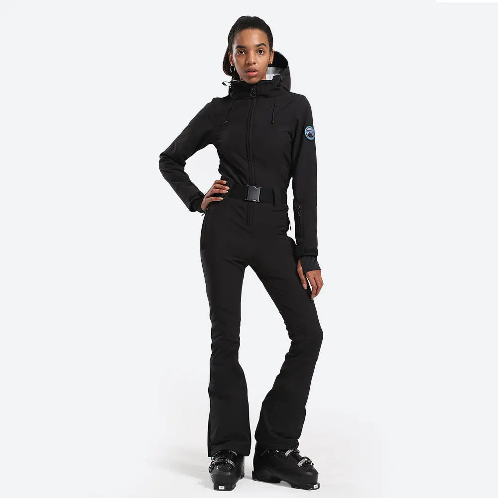 Skipak voor dames, eendelig, winter, warm, sneeuw, skiën, outdoor, waterdicht, jumpsuit, lange overall met capuchon, snowboard, waterdicht, sneeuwpak, Z1-legergroen, S Skipak voor dames, eendelig, winter, warm, sneeuw, skiën, outdoor, waterdicht, jumpsuit, lange overall met capuchon, snowboard, waterdicht, sneeuwpak, Z1-legergroen, S