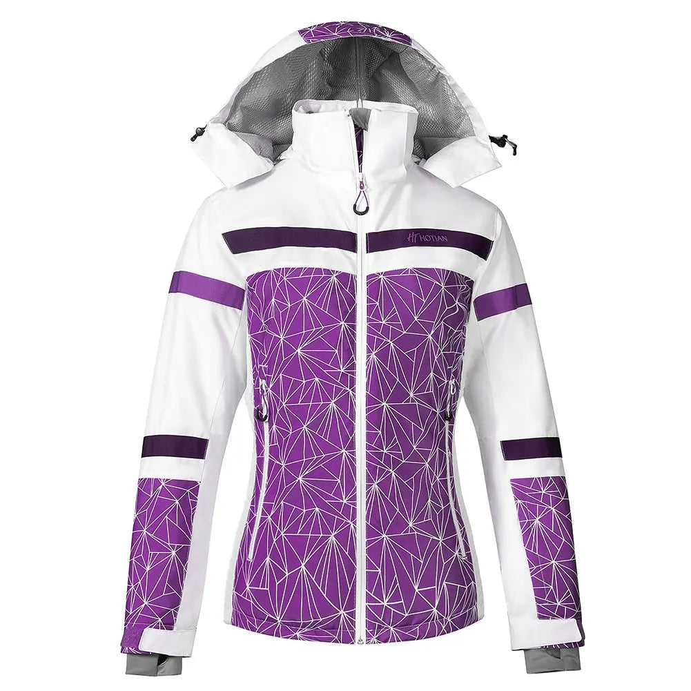 Hotian Women Soft Shell Skiing Snowboarding Jacket HOTIAN