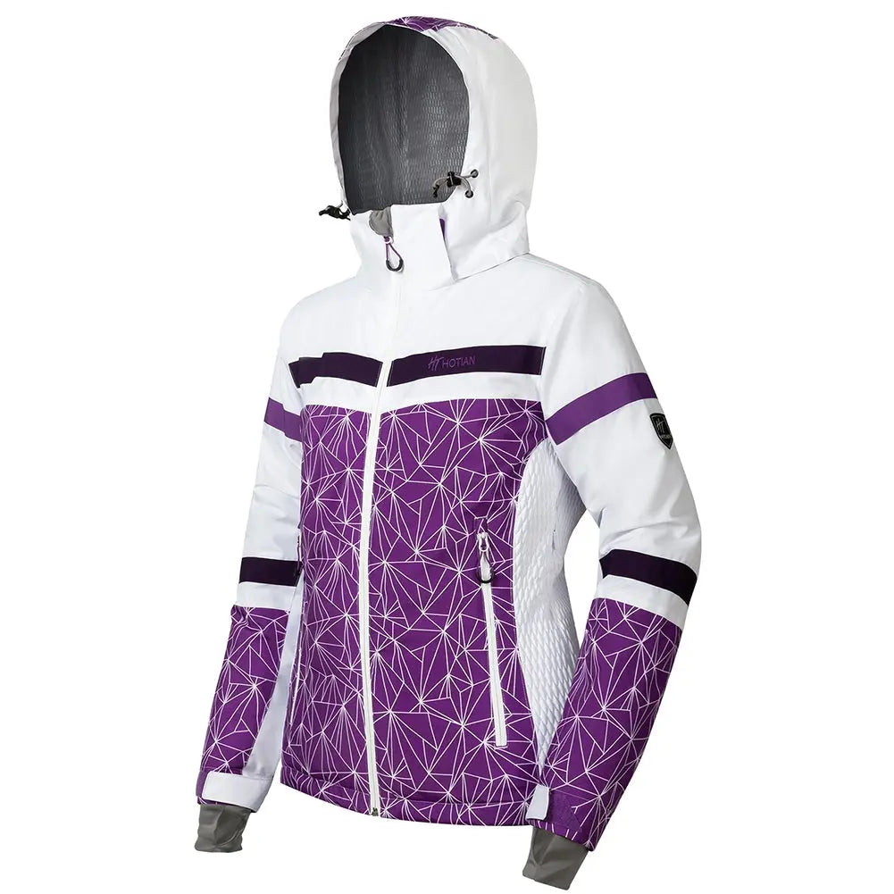 Hotian Women Soft Shell Skiing Snowboarding Jacket HOTIAN